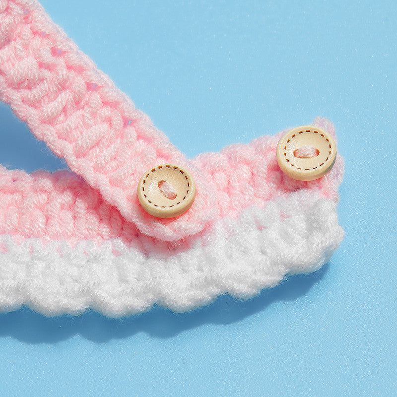 Pet Cat Dog Collar Bib Woolen