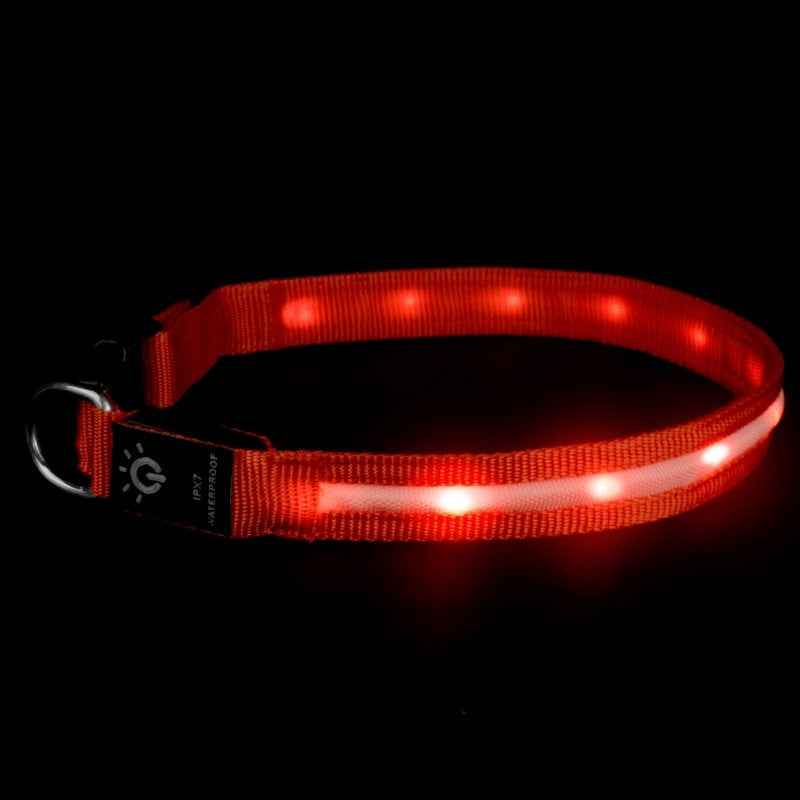 LED Pet Collar Waterproof Lighting