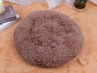 Dog Bed Round Plush Cat Litter