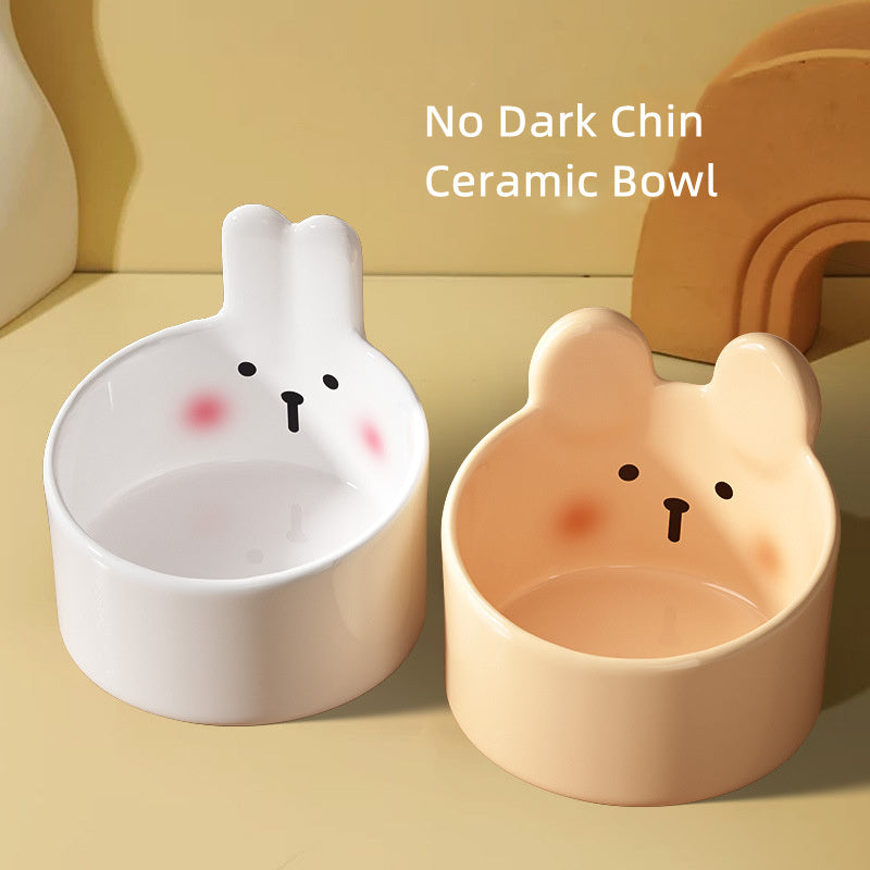 Pet Ceramic Bowl Large Caliber