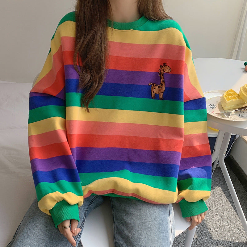Rainbow Pet Clothing Velvet
