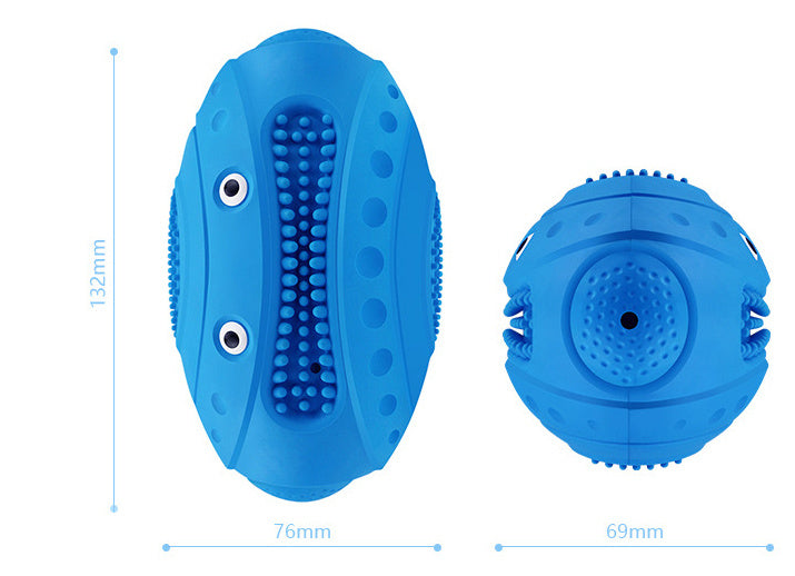 Vocal Rugby Pet Toy