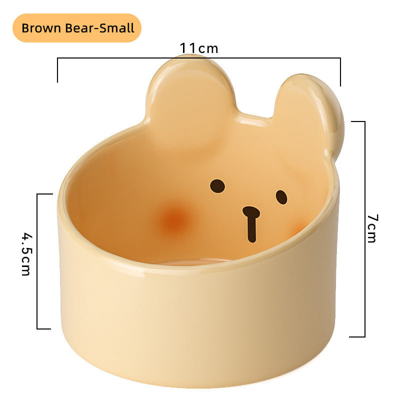 Pet Ceramic Bowl Large Caliber