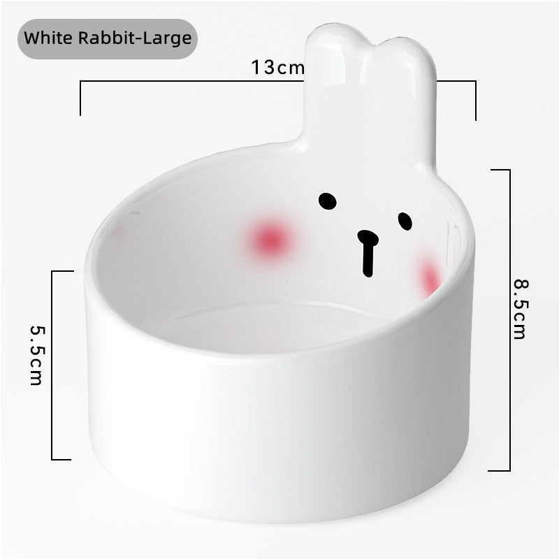 Pet Ceramic Bowl Large Caliber