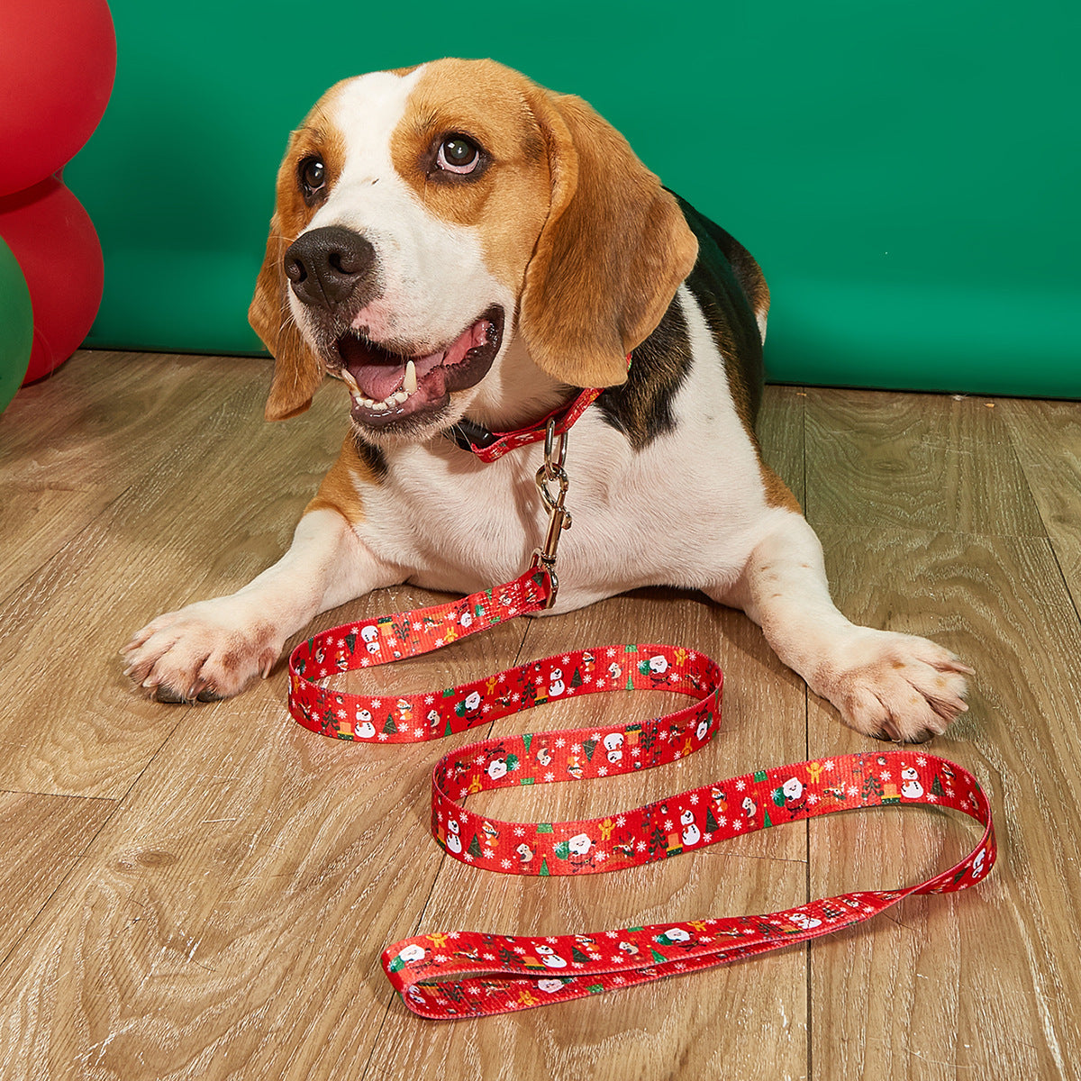 Christmas Collar Pet Holding Rope