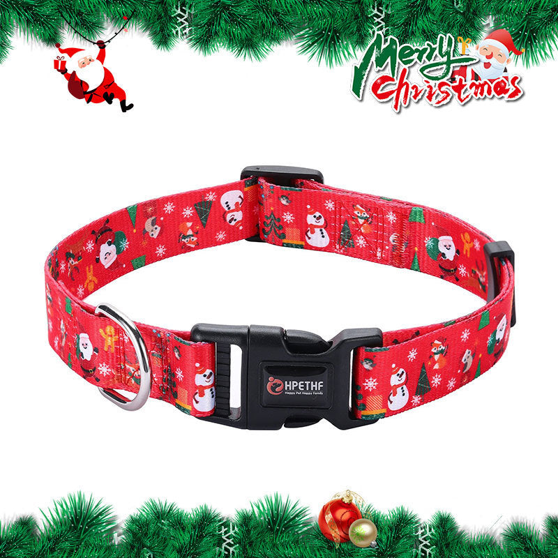 Christmas Collar Pet Holding Rope