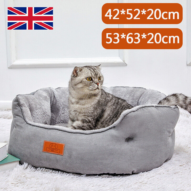 Dog Cat Beds Soft Washable Fleece