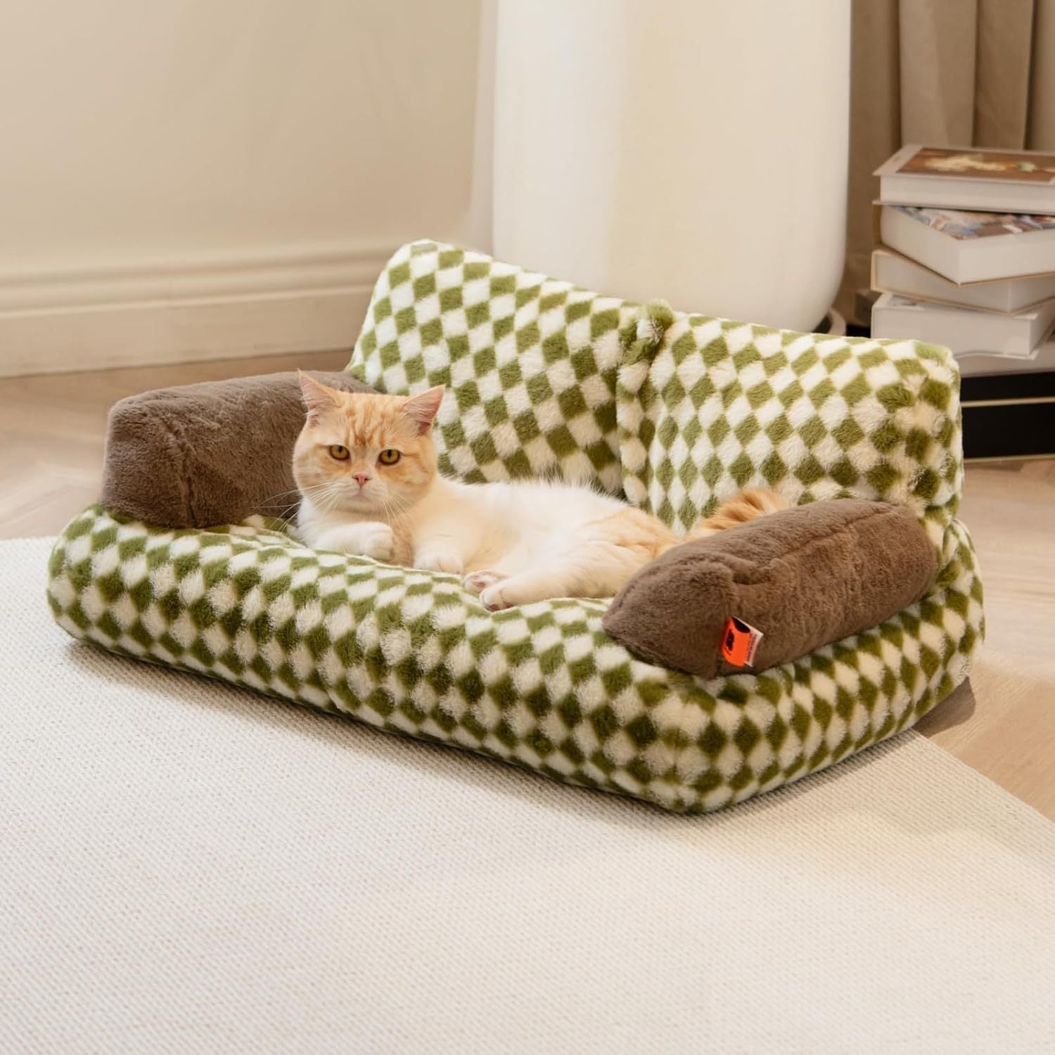 Fluffy Cat Couch Bed