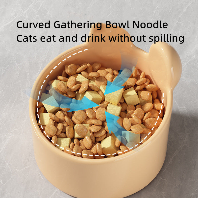 Pet Ceramic Bowl Large Caliber