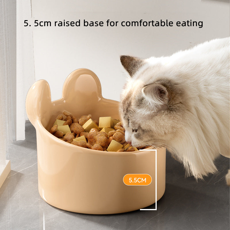 Pet Ceramic Bowl Large Caliber