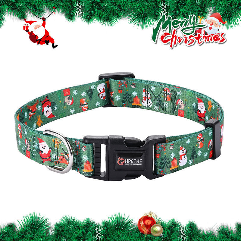 Christmas Collar Pet Holding Rope